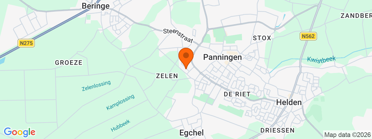 Map preview for Panningen