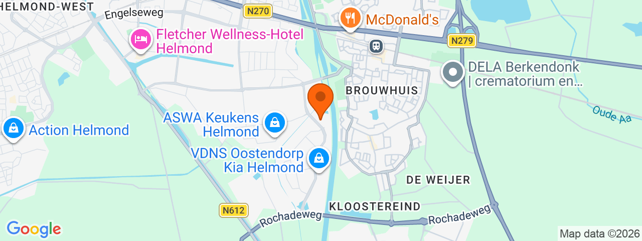 Map preview for Helmond - Varenschut