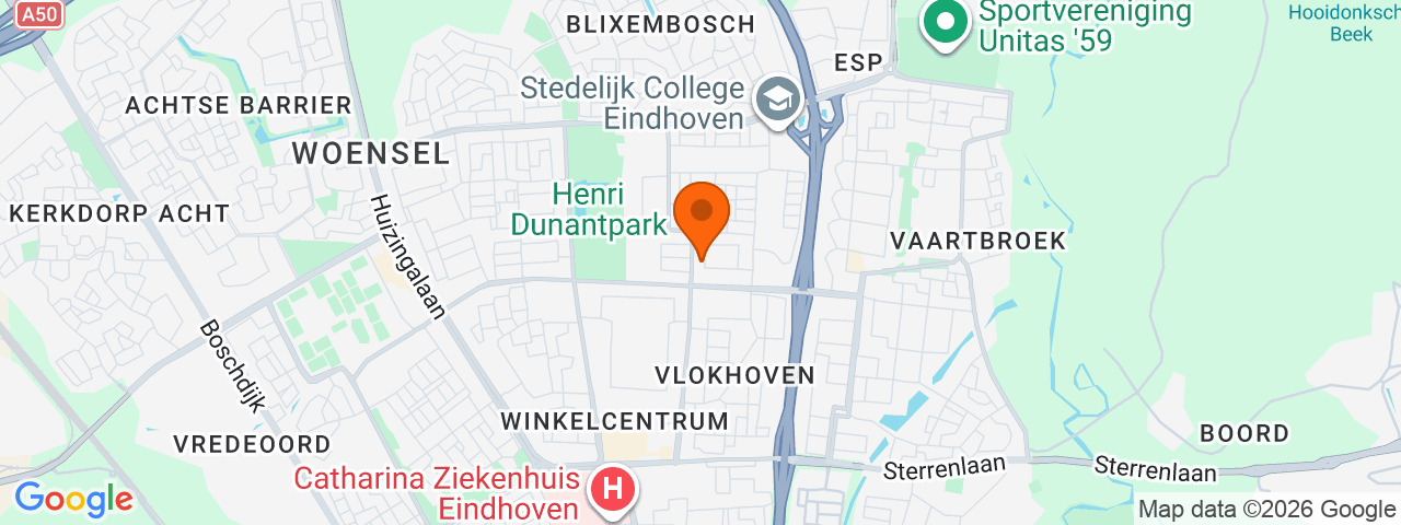 Map preview for Eindhoven - Woensel