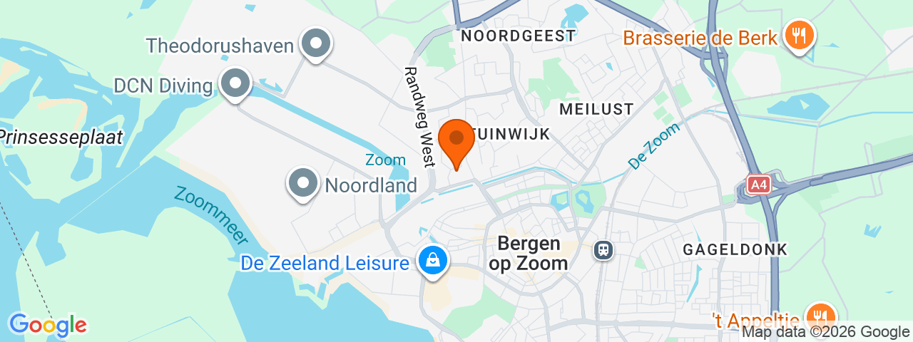 Map preview for Bergen op Zoom