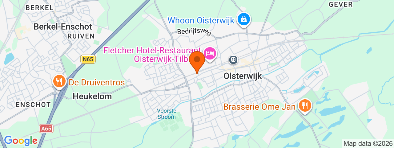 Map preview for Oisterwijk