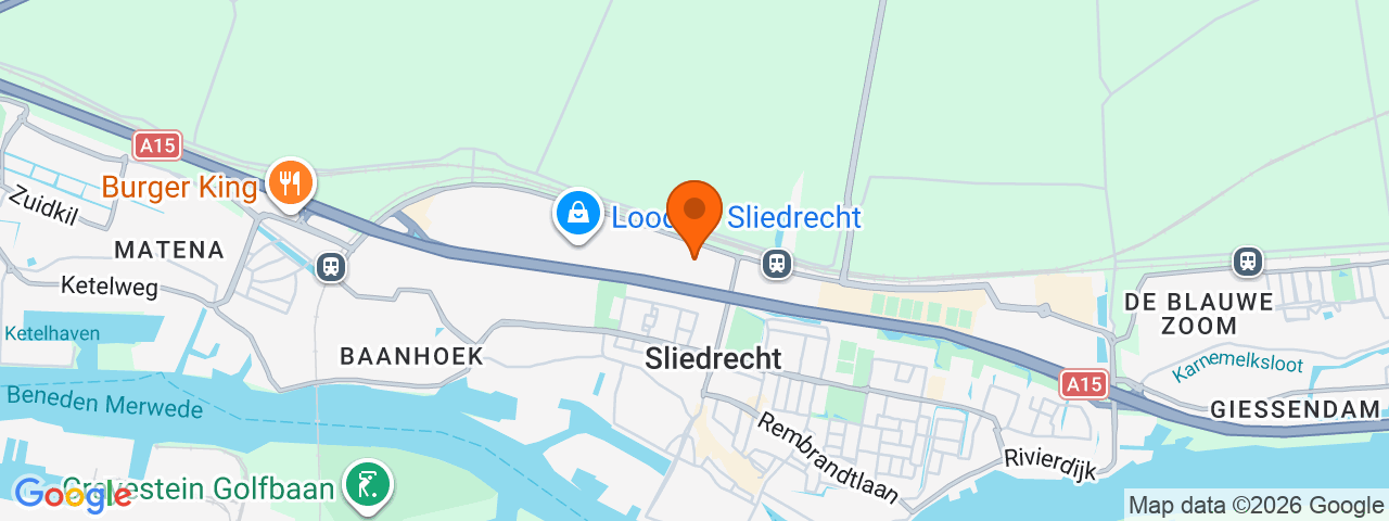 Map preview for Sliedrecht
