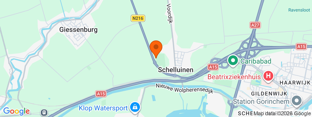 Map preview for Gorinchem-Schelluinen