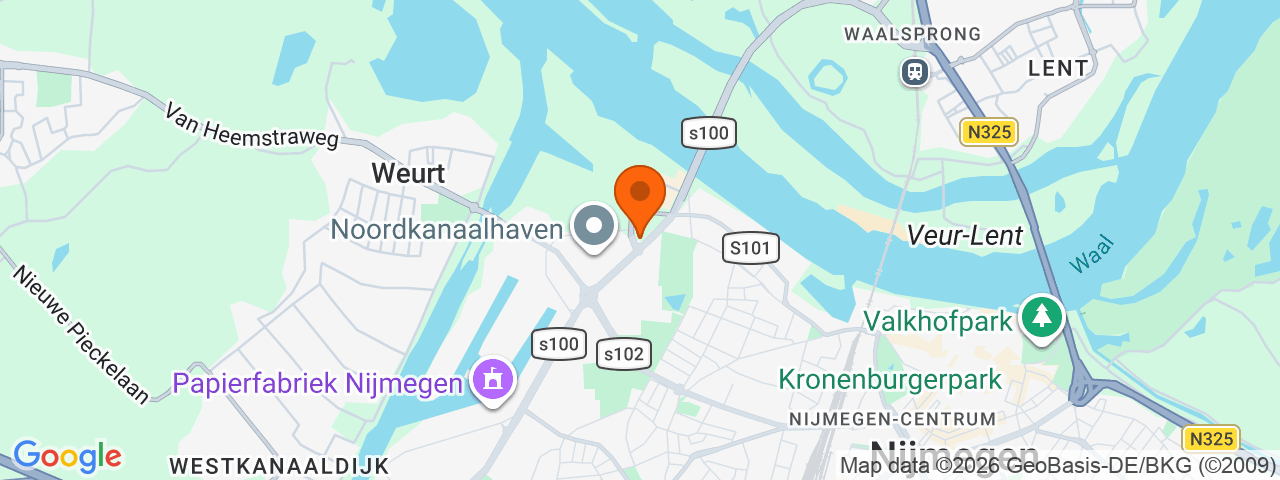 Map preview for Nijmegen
