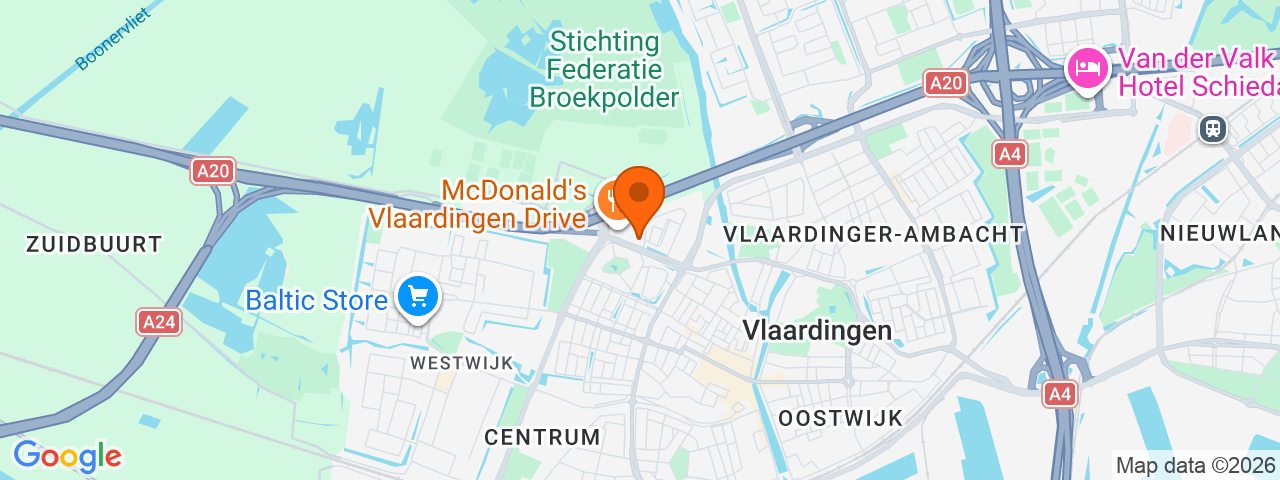 Map preview for Vlaardingen