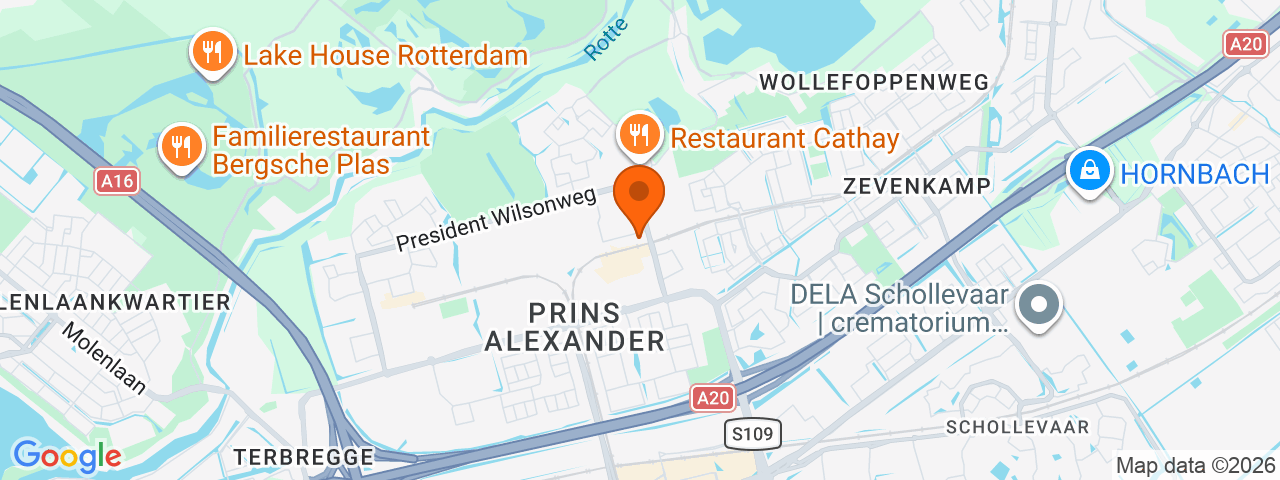 Map preview for Rotterdam Prins Alexander