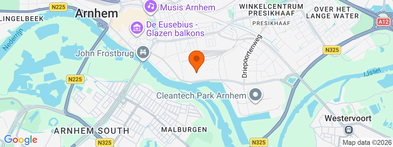 Map preview for Arnhem Centrum