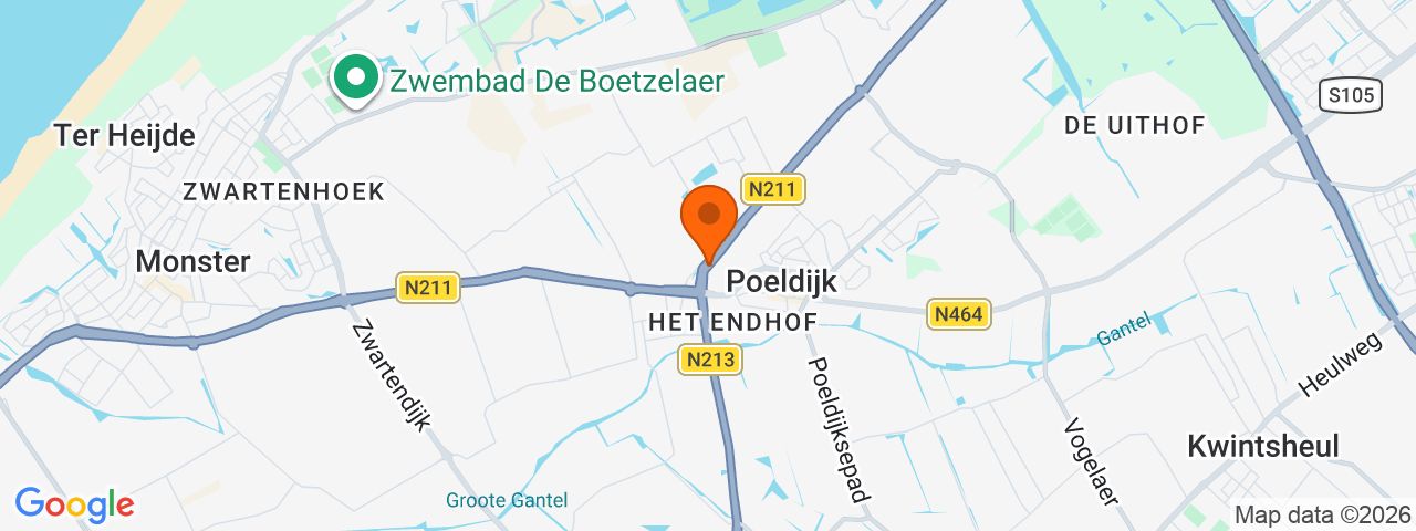 Map preview for Poeldijk