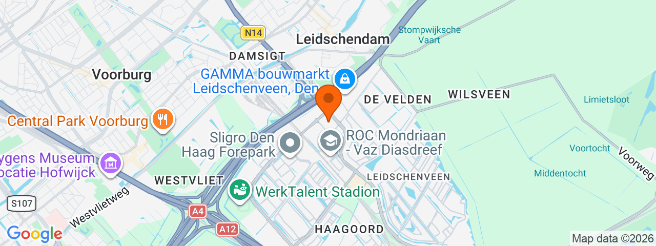 Map preview for The Hague Forepark