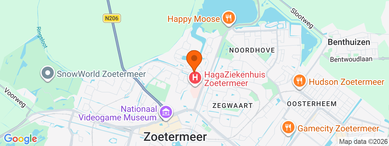 Map preview for Zoetermeer De Leyens
