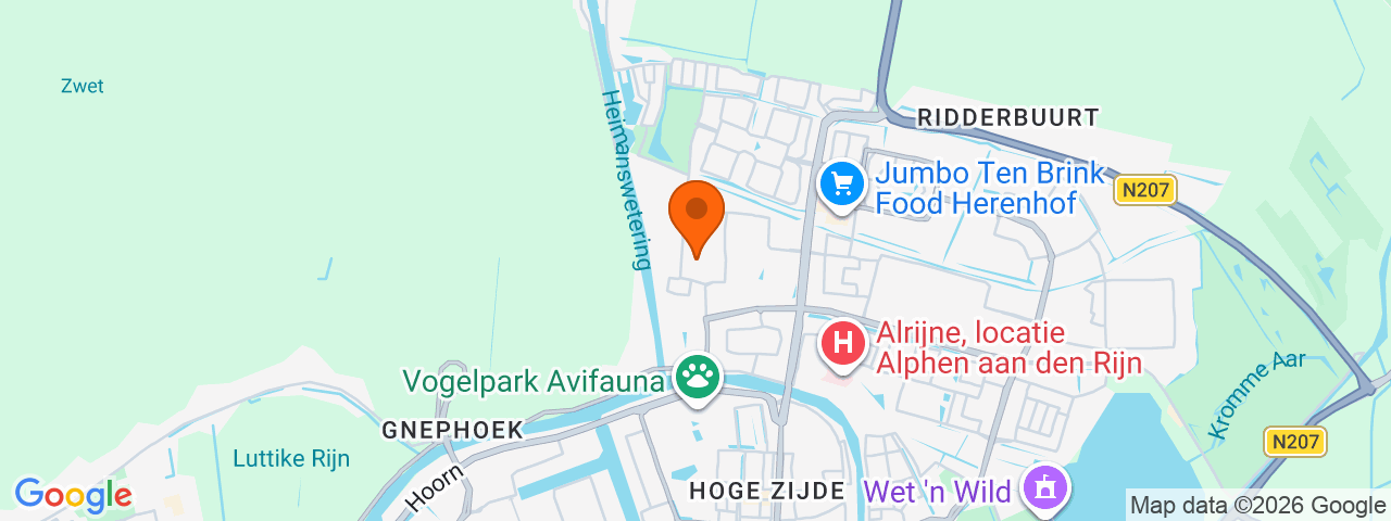 Map preview for Alphen aan den Rijn
