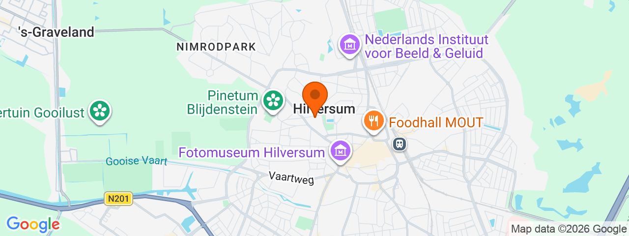 Map preview for Hilversum