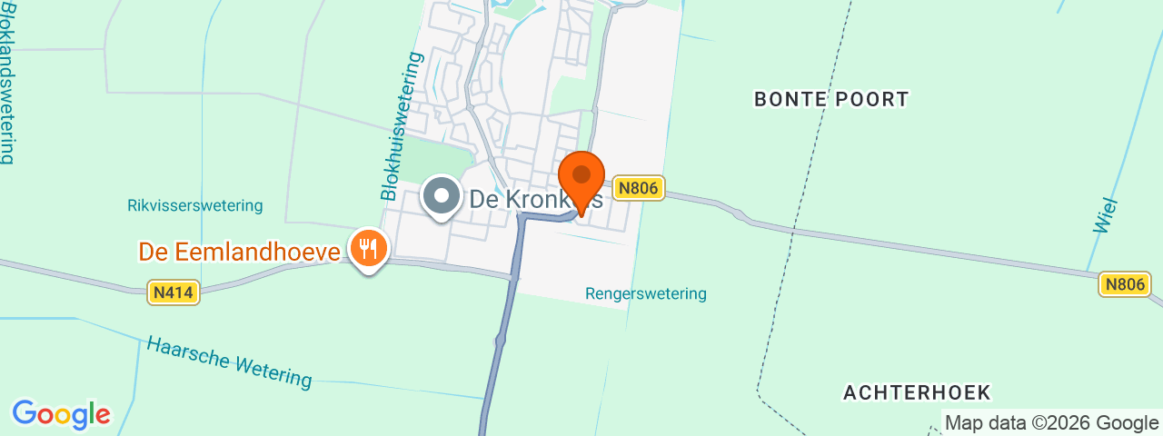 Map preview for Bunschoten-Spakenburg