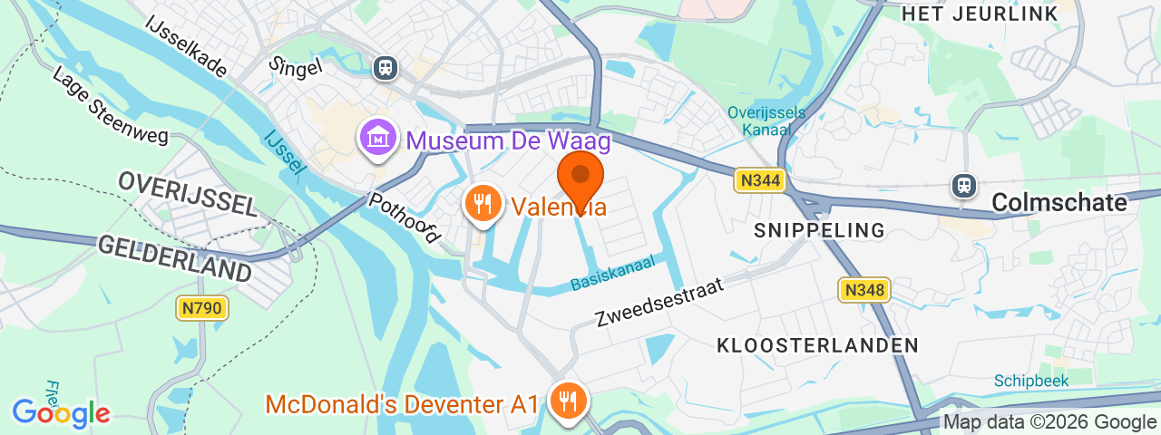 Map preview for Deventer