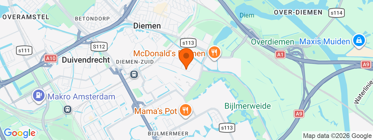 Map preview for Diemen