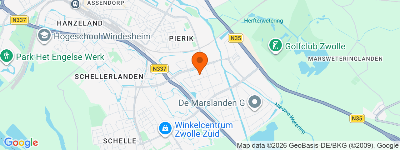 Map preview for Zwolle