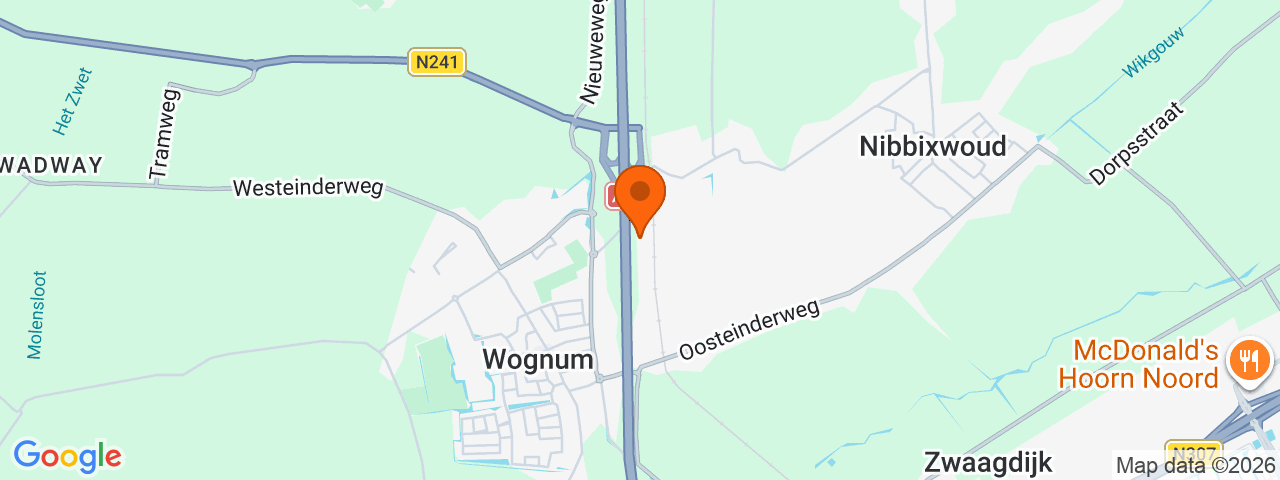 Map preview for Wognum