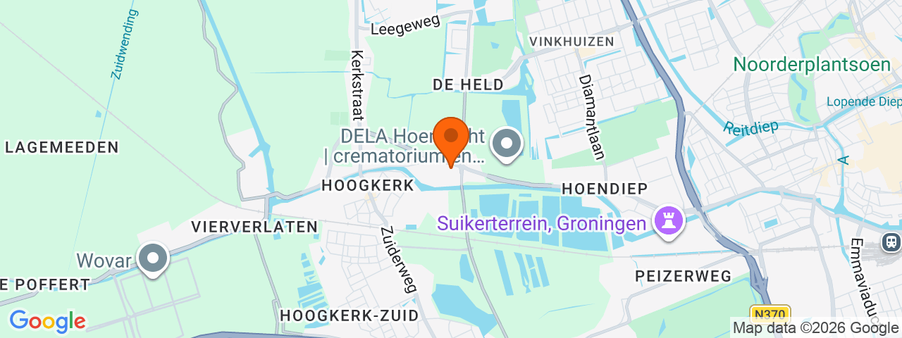 Map preview for Groningen-Hoogkerk